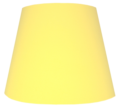 alle str. Lampeskærme i ret model gul bomuld